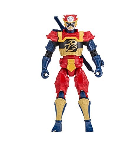 Power Rangers Super Ninja Steel LION FIRE ARMOR GOLD RANGER パワーレンジャー・スーパーニンジャスティール 5インチアクションフィギュア ライオンファイヤーアーマー ゴールドレンジャー スターニンジャー超絶 [未開封]