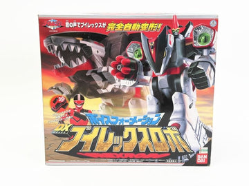 未来戦隊タイムレンジャー ボイスフォーメーション DXブイレックスロボ シール未使用 動作一部難あり