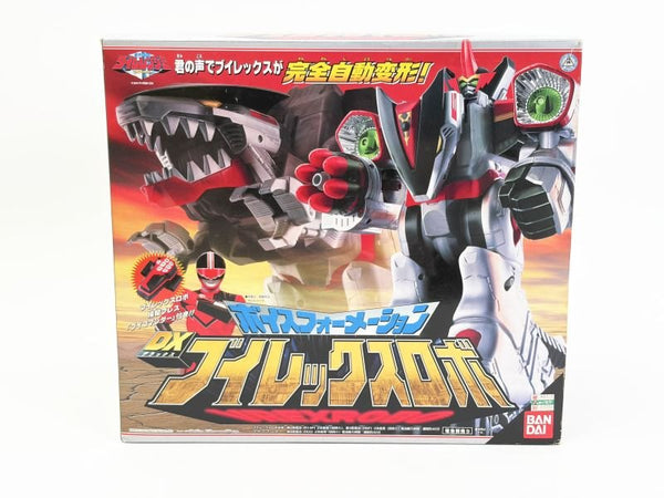 未来戦隊タイムレンジャー ボイスフォーメーション DXブイレックスロボ シール未使用 動作一部難あり
