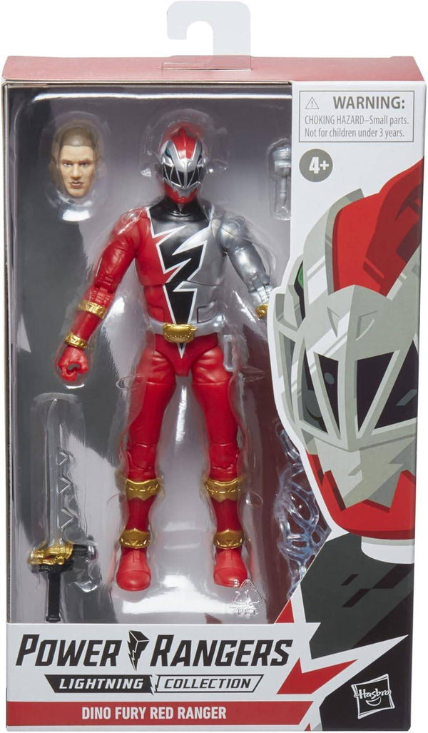 Power Rangers Lightning Collection DINO FURY RED RANGER パワーレンジャー ライトニングコレクション ダイノフューリー レッドレンジャー リュウソウレッド 6インチアクションフィギュア [未開封]