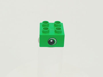 LEGO レゴ デュプロ 2x2ブリック(め小) ブライトグリーン