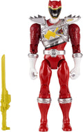 Power Ranger Dino Charge DINO DRIVE RED RANGER パワーレンジャー・ダイノチャージ 5インチアクションフィギュア ダイノドライブレッドレンジャー キョウリュウレッド [未開封]