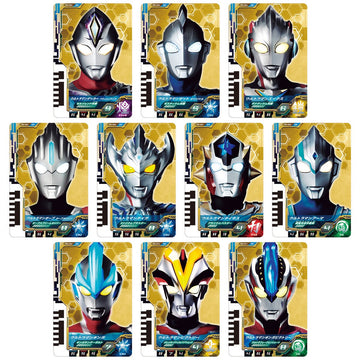 ウルトラマン ニュージェネレーションスターズ DXウルトラディメンションカードEX ニュージェネレーションヒーローズセット01 [箱なし]