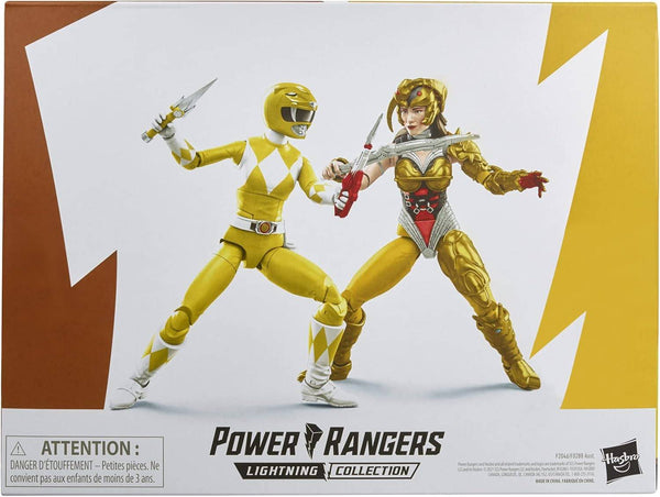 Power Rangers Lightning Collection MIGHTY MORPHIN YELLOW RANGER vs. SCORPINA パワーレンジャー ライトニングコレクション マイティ・モーフィン イエローレンジャー(タイガーレンジャー) vs. スコルピーナ(ラミィ) 6インチアクションフィギュア [未開封]