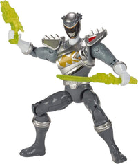 Power Rangers Dino Super Charge DINO DRIVE GRAPHITE RANGER パワーレンジャー・ダイノスーパーチャージ 5インチアクションフィギュア ダイノドライブグラファイトレンジャー キョウリュウグレー [未開封]