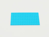 LEGO レゴ パーツ プレート 8 x 16 92438 ミディアムアズール