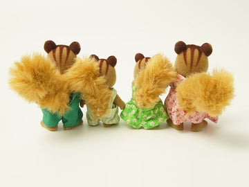 シルバニアファミリー 人形 海外版 シマリスファミリー