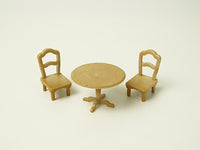 シルバニアファミリー 家具  丸テーブルセット