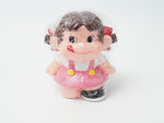 ノベルティ ペコちゃん 貯金箱 約12cm