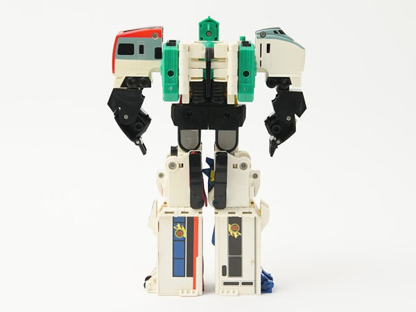 勇者特急マイトガイン 猛獣4体合体 バトルボンバーセット (トライボンバー+ホーンボンバー) [箱・説なし/欠品あり]