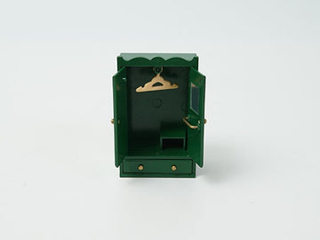 シルバニアファミリー 家具 緑の家具 洋服ダンス