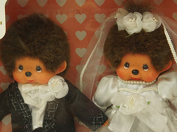 モンチッチ ぬいぐるみ 市販品 ウェデイングモンチッチセット