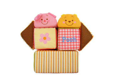 知育 ディズニー/ピクサー はじめてフレンズ 布つみき くまのプーさんセット