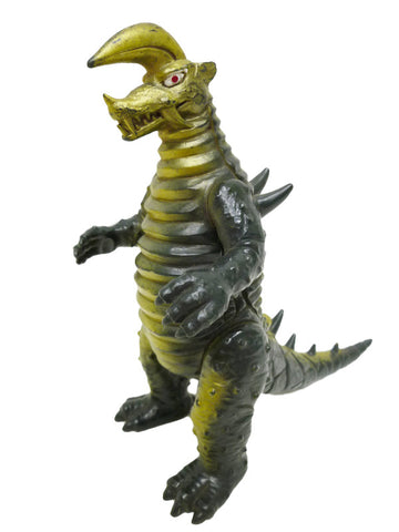 ウルトラ怪獣シリーズ3 ブラックキング 1983 JAPAN 硬質ソフビ 黒 金塗装