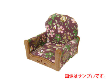 シルバニアファミリー 家具 花柄のイス
