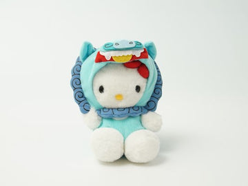サンリオ ぬいぐるみ 限定品/非売品 沖縄限定 シーサー ハローキティ 青