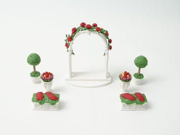 シルバニアファミリー ローズアーチ・フラワーポット TF-02