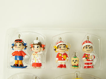 ノベルティ ペコちゃん ミニマスコットセット