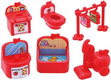 ドールハウス その他 こえだちゃん りんごのバスルーム