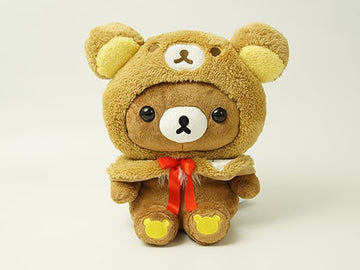 サンエックス ぬいぐるみ プライズ・景品 一番くじ リラックマ C賞 まねっこチャイロイコグマぬいぐるみ