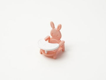 シルバニアファミリー ショコラウサギのみつごちゃんお世話セット ベビーチェア(ピンク) 単品