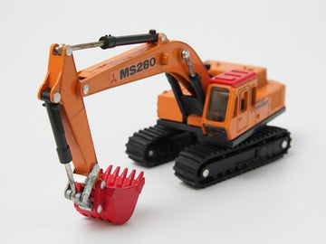 ダイヤペット K-42 三菱 パワーショベル MS280 ノンスケール レトロミニカー