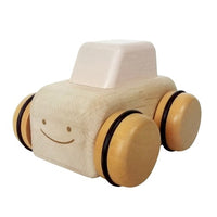 積み木・木製おもちゃ 他キャラクター オルゴールカー ピンク