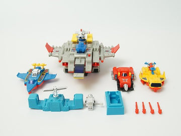 レトロ玩具 トミー 科学冒険隊タンサー5 ミラクルチェンジ ビッグタンサー 大冒険セット