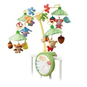 ベビージム/メリー/プレイマット ディズニー/ピクサー ベビープー＆フレンズ NEWやわらかガラガラメリー