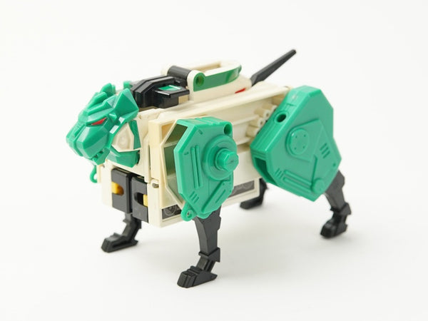 勇者特急マイトガイン 猛獣4体合体 バトルボンバーセット (トライボンバー+ホーンボンバー) [箱・説なし/欠品あり]