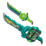 仮面ライダーセイバー 変身聖剣 DX風双剣翠風 [箱・説明書なし]