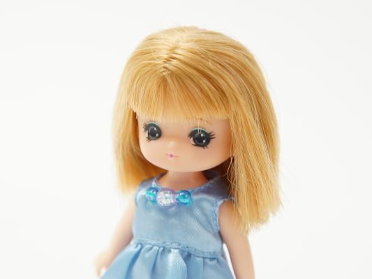 リカちゃん ミキちゃんマキちゃん 青いワンピース ミキちゃん