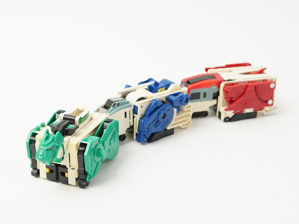 勇者特急マイトガイン 猛獣4体合体 バトルボンバーセット (トライボンバー+ホーンボンバー) [箱・説なし/欠品あり]