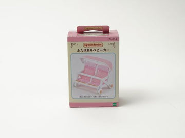 シルバニアファミリー ふたり乗りベビーカー カ-214